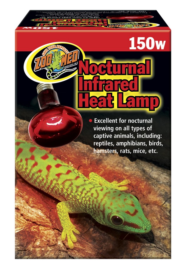 Zoo Med Nocturnal Infrared Heat Lamp Zoo-Med