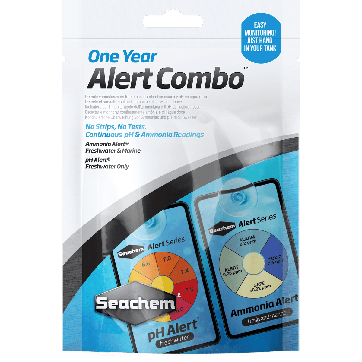 Seachem Alerts Combo Pack Ammonia & pH