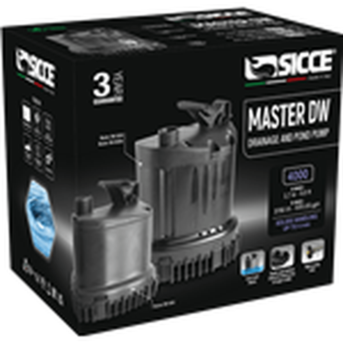 Sicce Master DW 4000 Pump - 978gph Sicce
