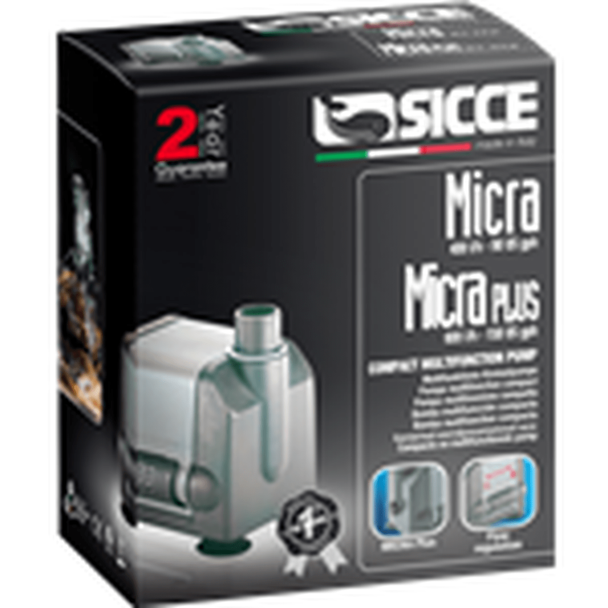 Sicce Micra Plus Pump 158gph 2.8 Ft. Head. Sicce