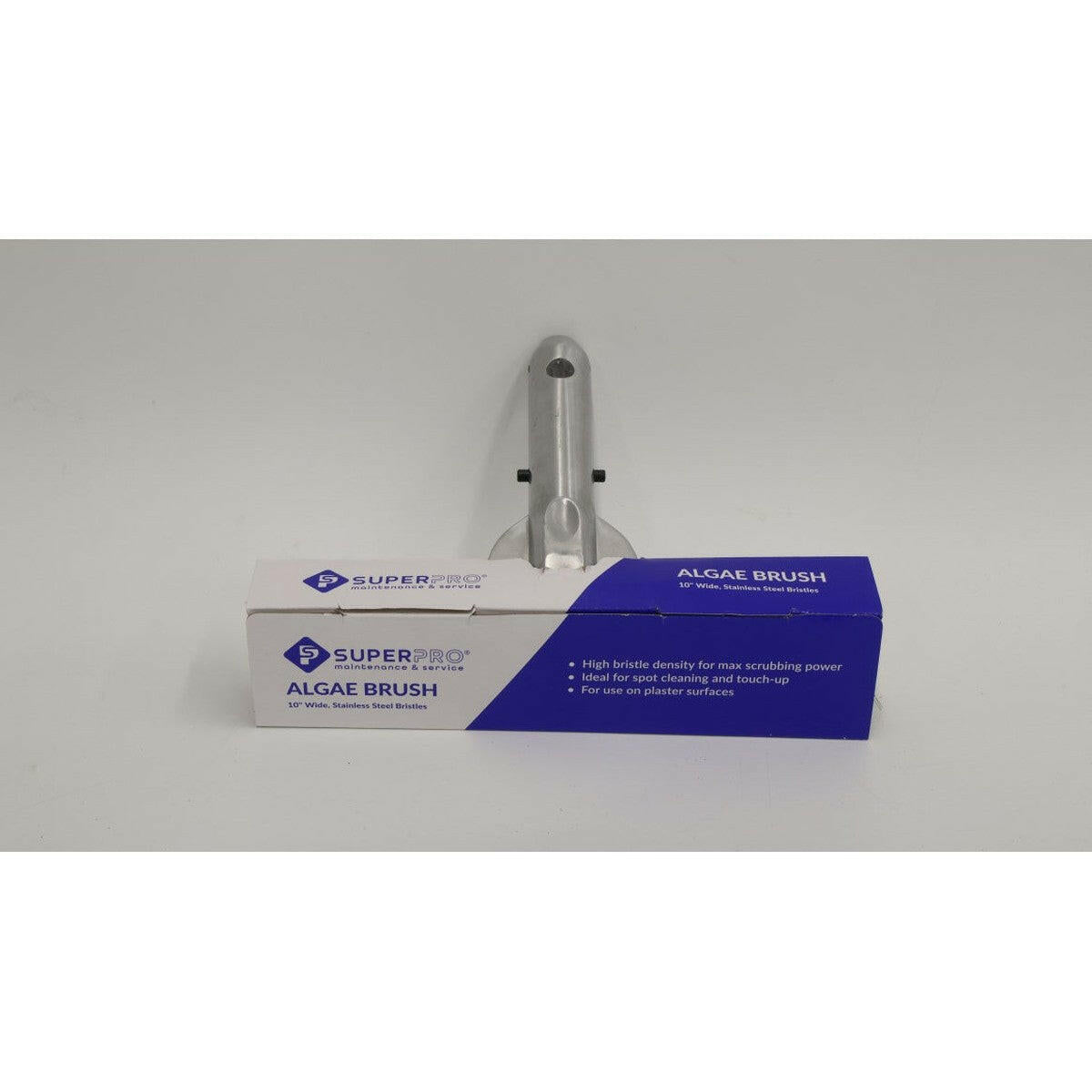 Super-Pro 10" Stainless Steel Service Grade Bristle Brush.