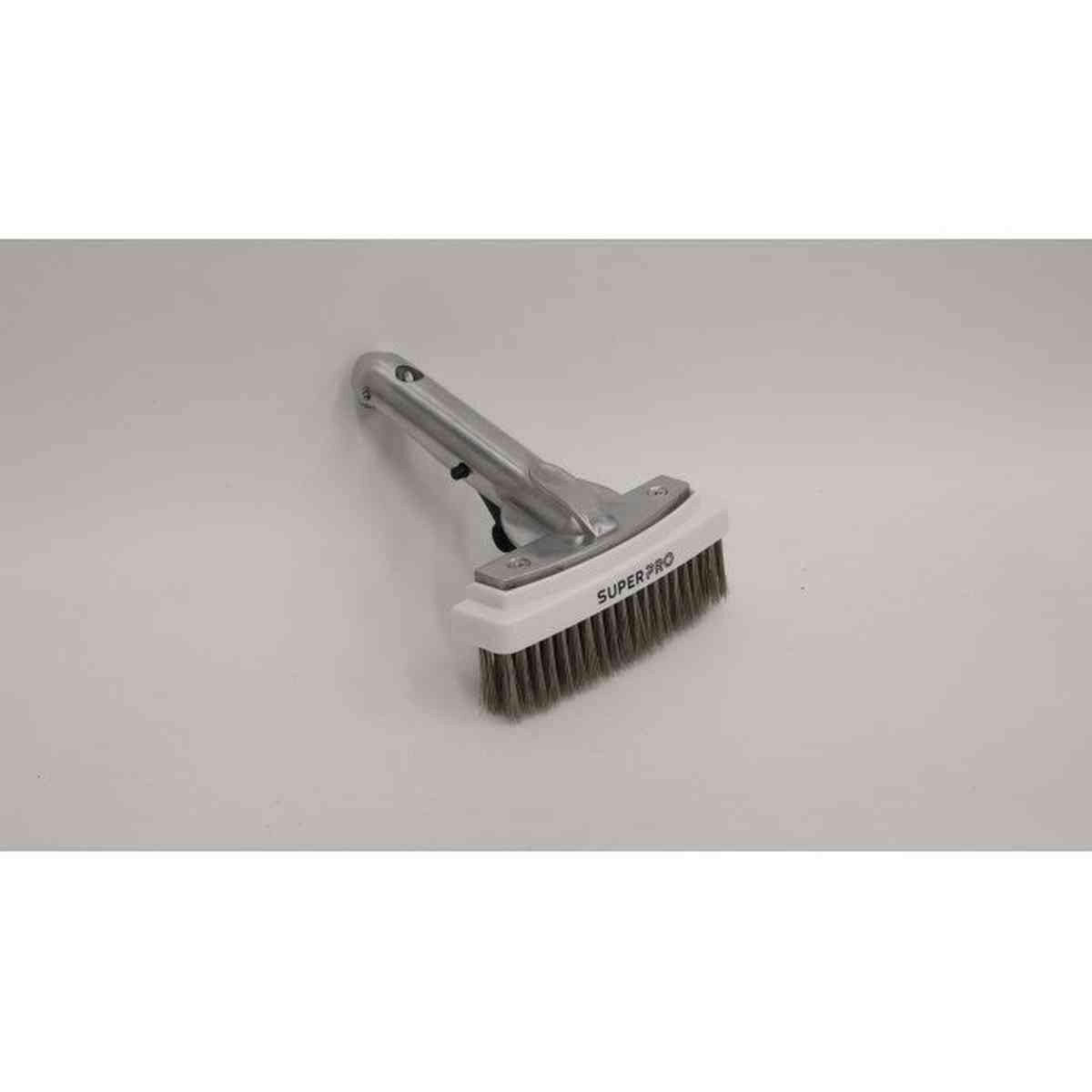 Super-Pro 5.5" Stainless Steel Service Grade Bristle Brush.
