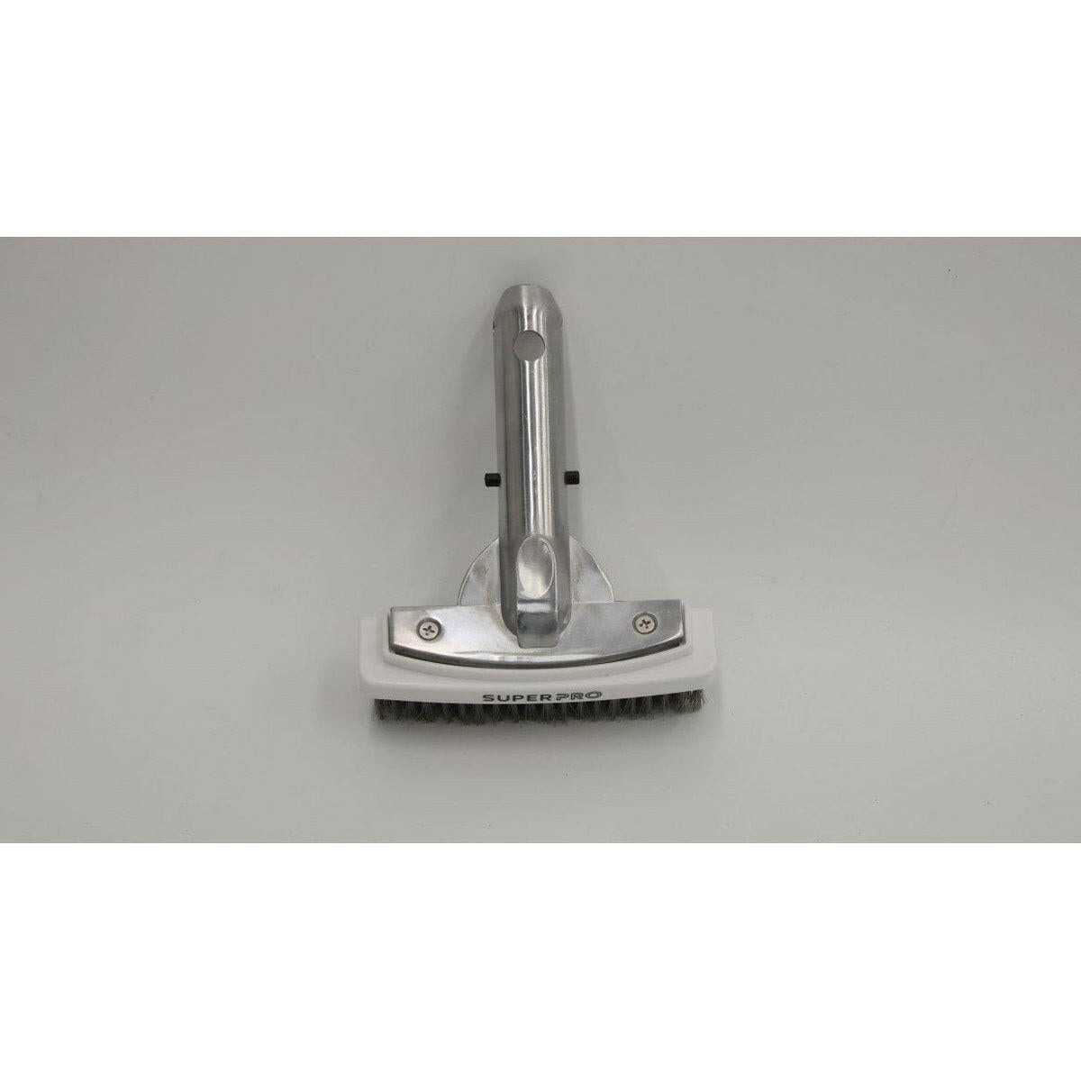 Super-Pro 5.5" Stainless Steel Service Grade Bristle Brush.
