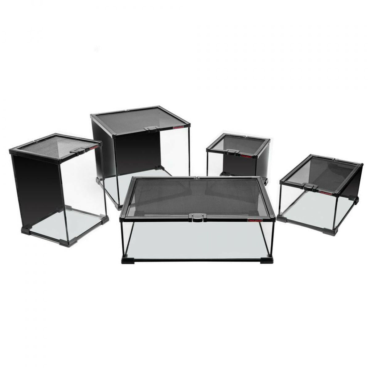 TERRATOP 3.2-Gallon Rectangular Terrarium with Mesh Top – Secure Glass Enclosure for Reptiles RT-03 Aquatop