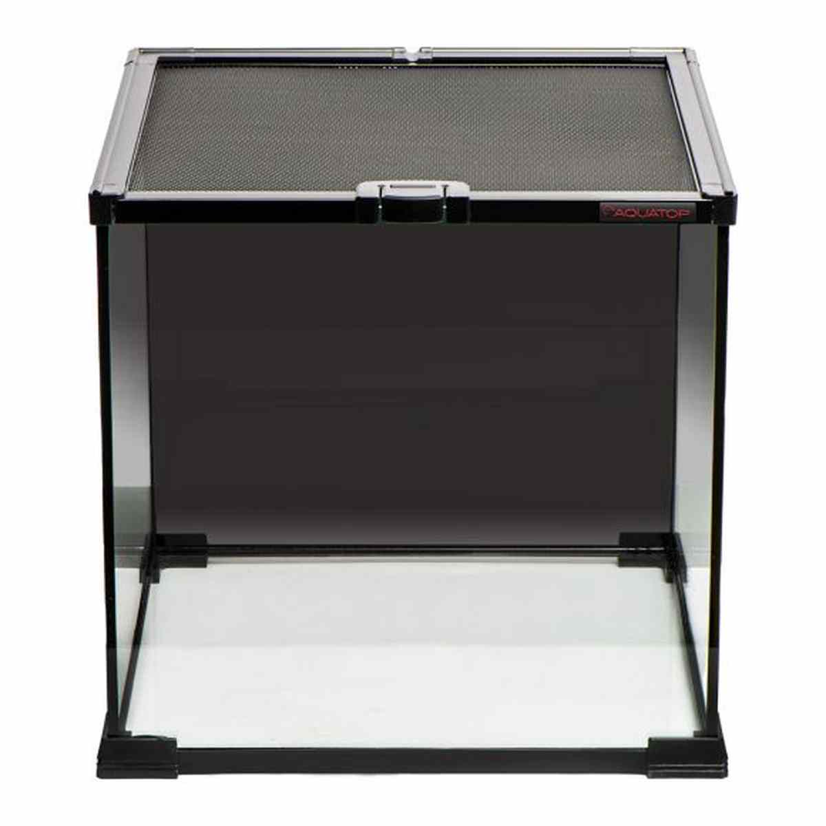 TERRATOP 7.1-Gallon Terrarium Cube with Mesh Top – Ventilated Habitat for Reptiles RT-07 Aquatop