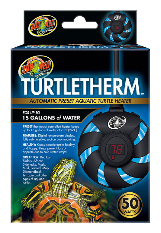 Zoo Med TurtleTherm™ Automatic Preset Aquatic Turtle Heater Zoo-Med