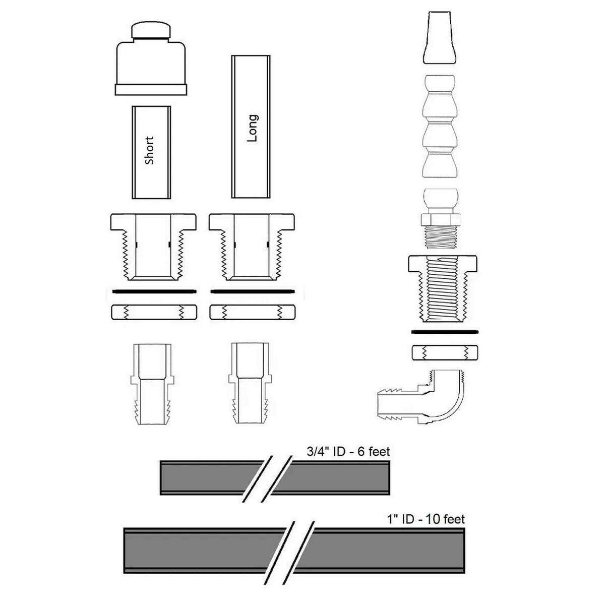 Tideline Deluxe 10" Overflow Kit