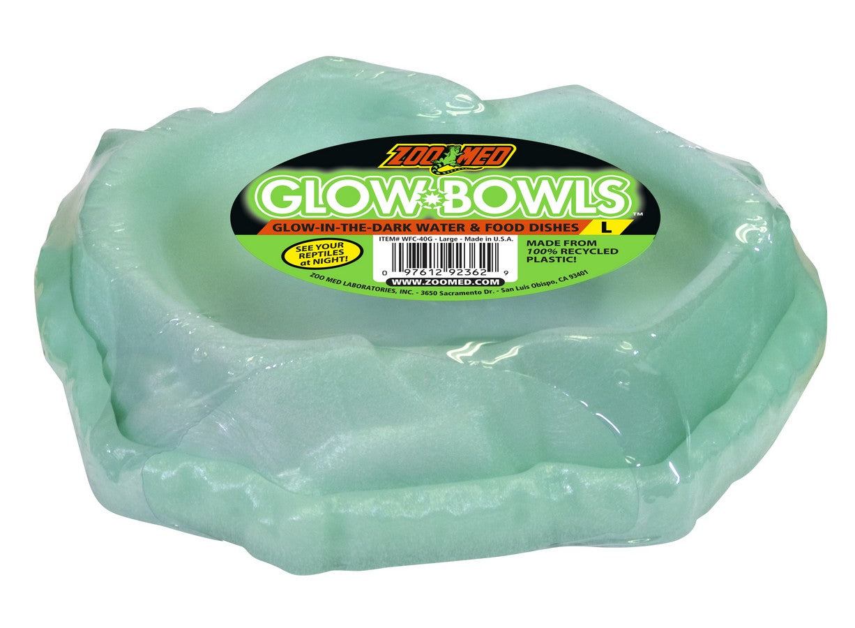 Zoo Med Glow-Bowls™ – Glow-in-the-Dark Combo Bowls Zoo-Med