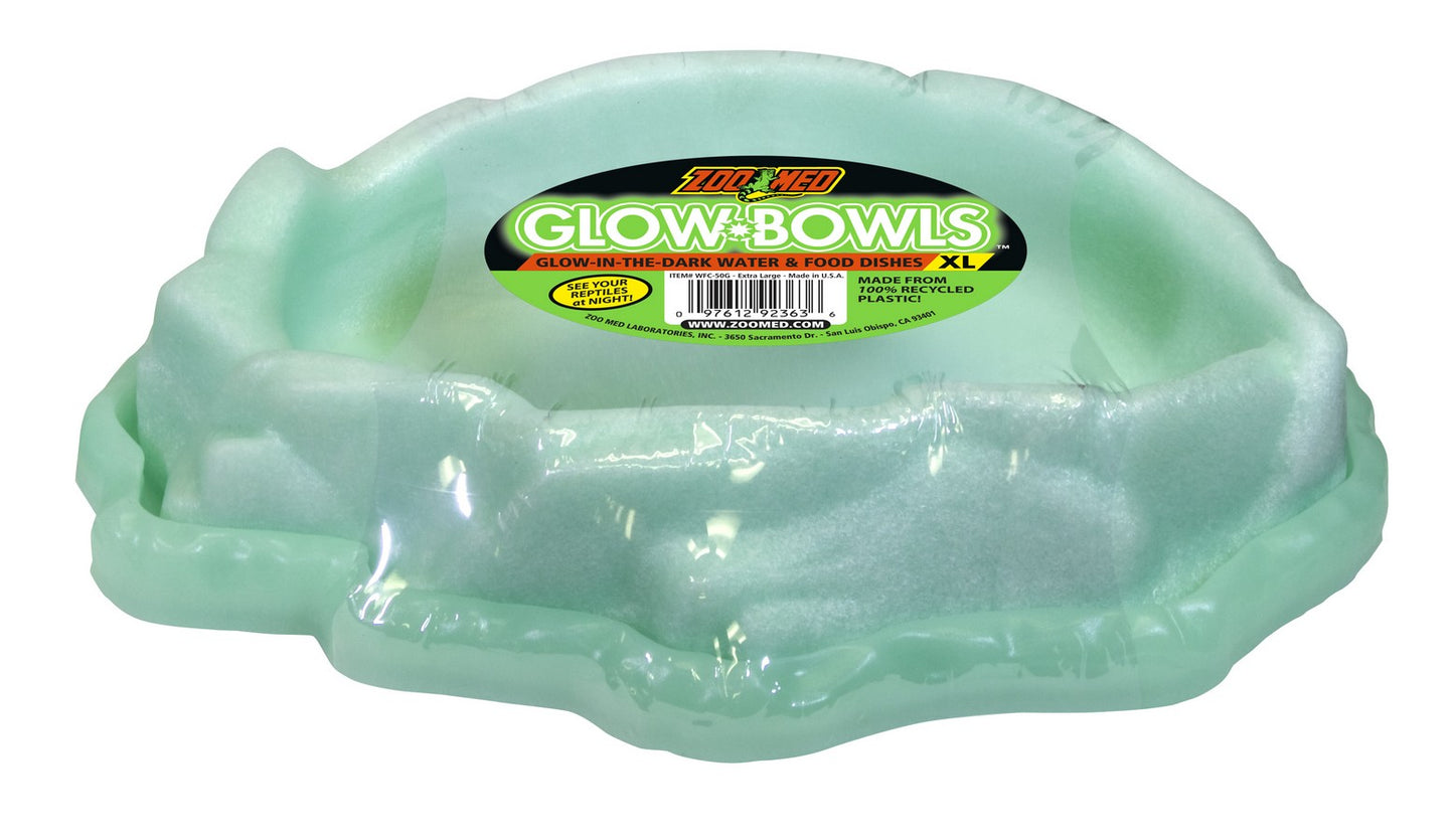 Zoo Med Glow-Bowls™ – Glow-in-the-Dark Combo Bowls Zoo-Med