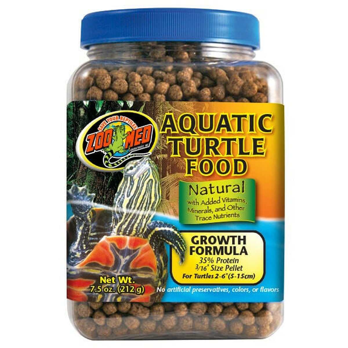 Zoo Med Aquatic Turtle Food – Growth Formula Zoo-Med