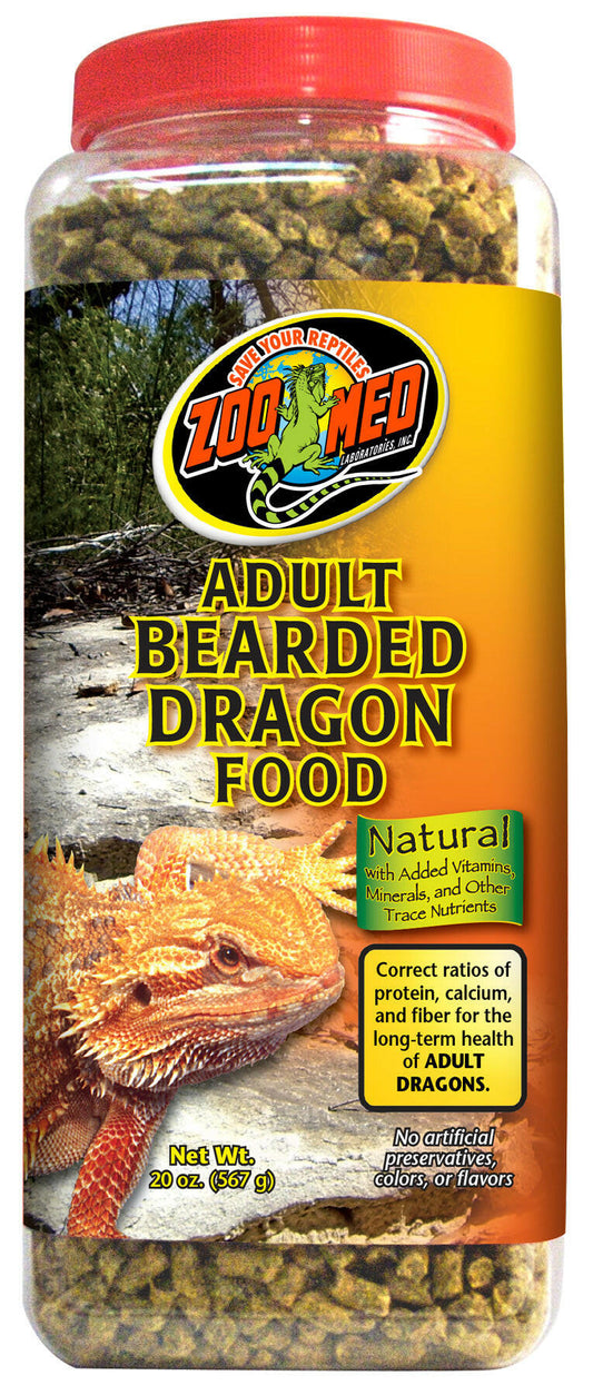 Zoo Med Bearded Dragon Food – Adult Formula.