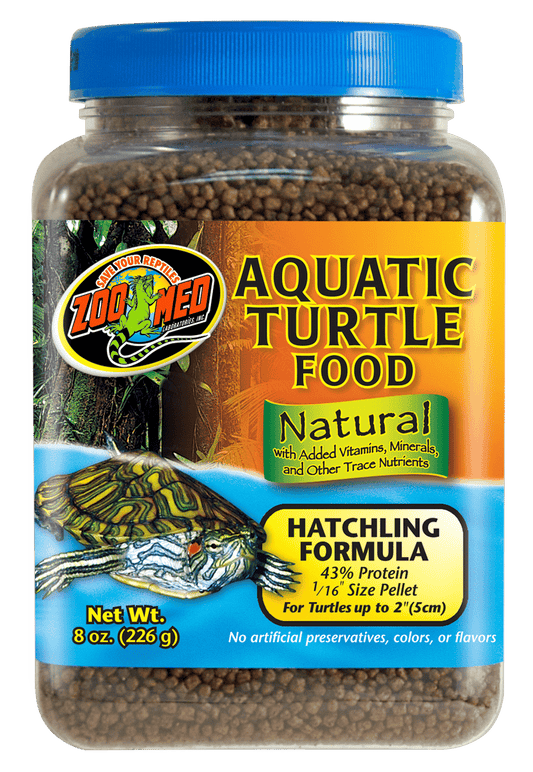 Zoo Med Aquatic Turtle Food – Hatchling Formula.