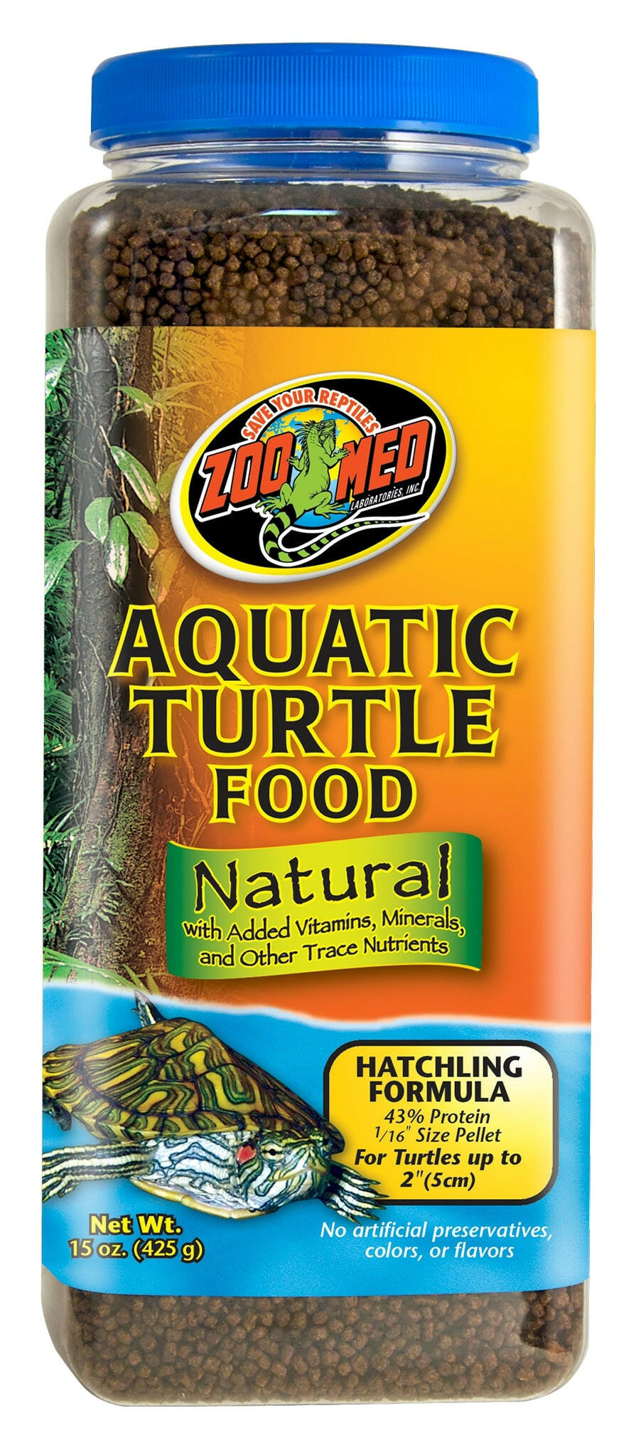 Zoo Med Aquatic Turtle Food – Hatchling Formula.