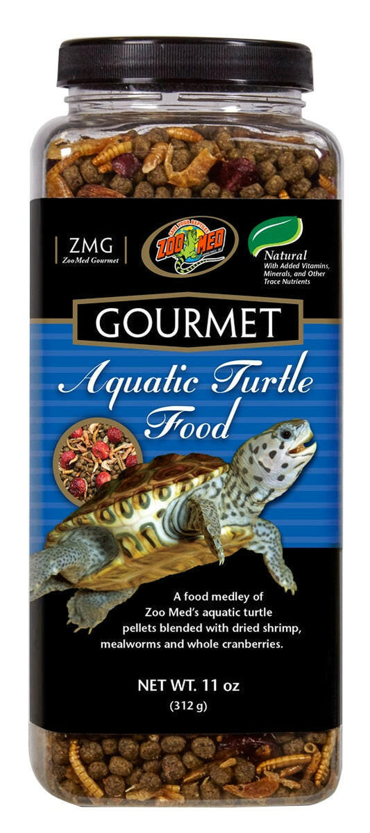 Zoo Med Gourmet Aquatic Turtle Food.