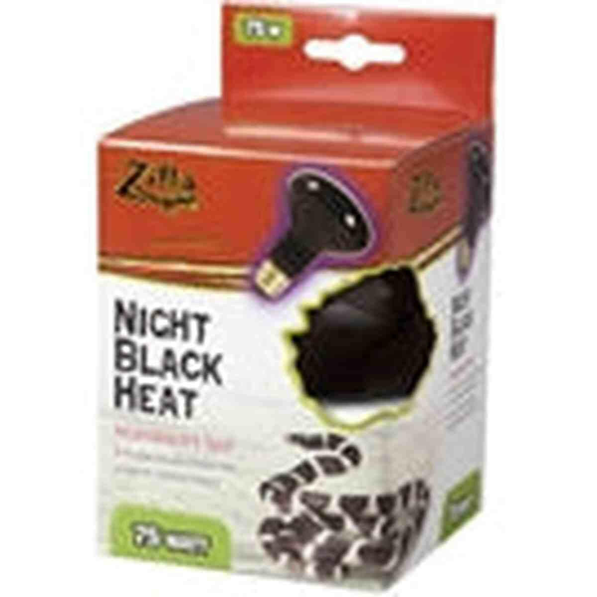 Zilla Night Black Light Incandescent Spot Basking Bulb 75 Watt Zilla