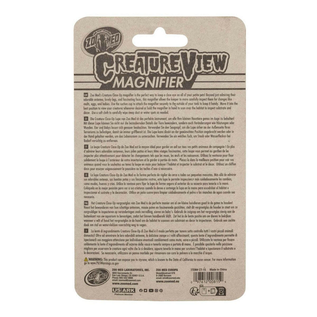 Zoo Med Creature View Magnifier ZooMed