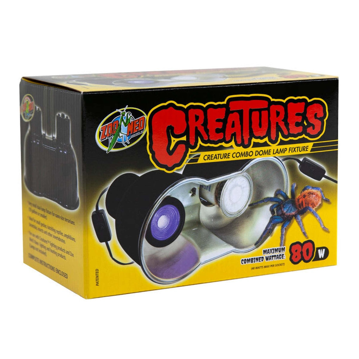 Zoo Med Creatures Combo Dome Lamp Fixture ZooMed