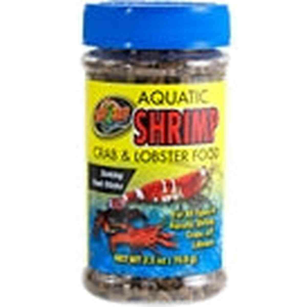 ZooMed Aquatic Shrimp, Crab & Crayfish Food 2.5oz ZooMed