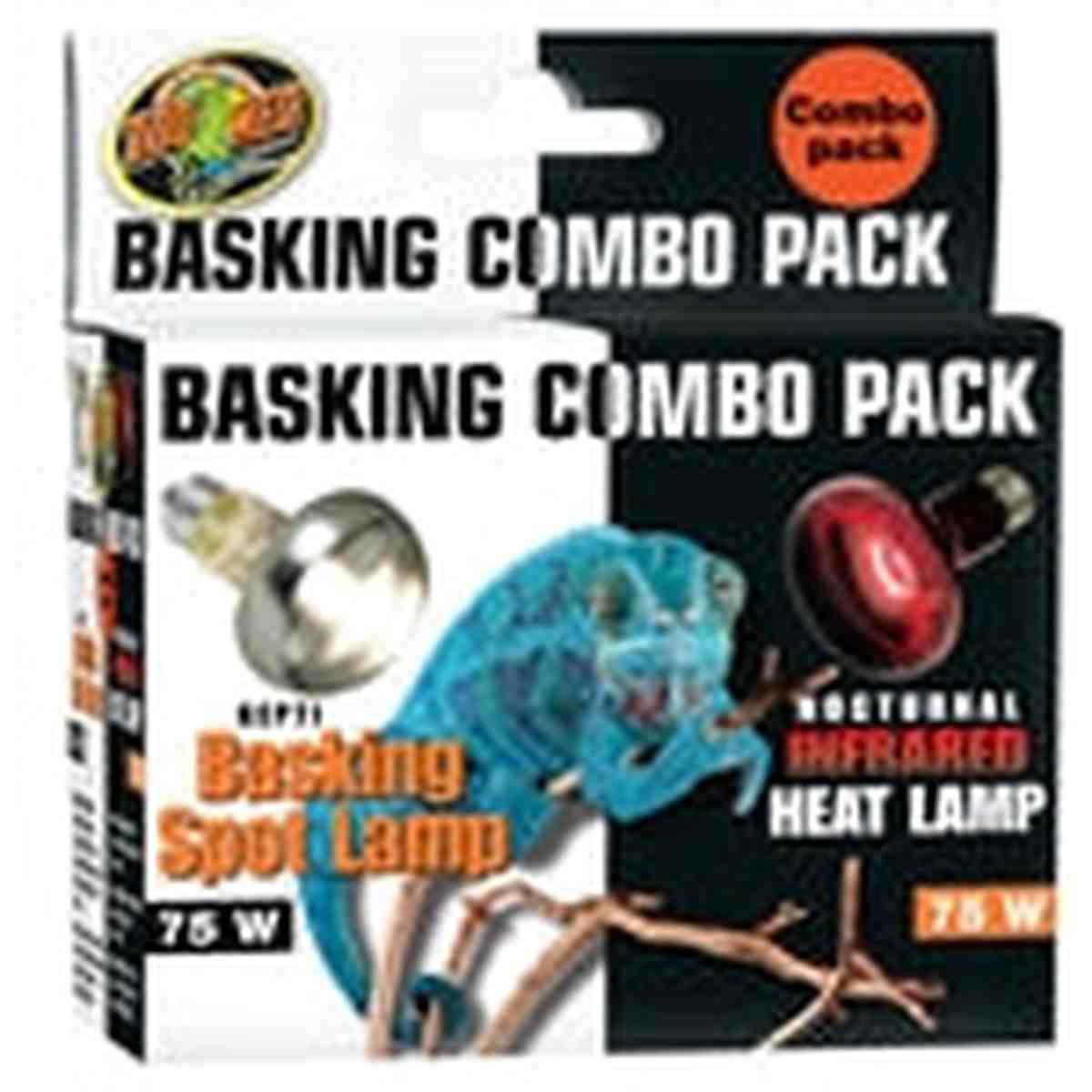 ZooMed Basking Day and Night Lamps Combo Pack 75 Watt ZooMed
