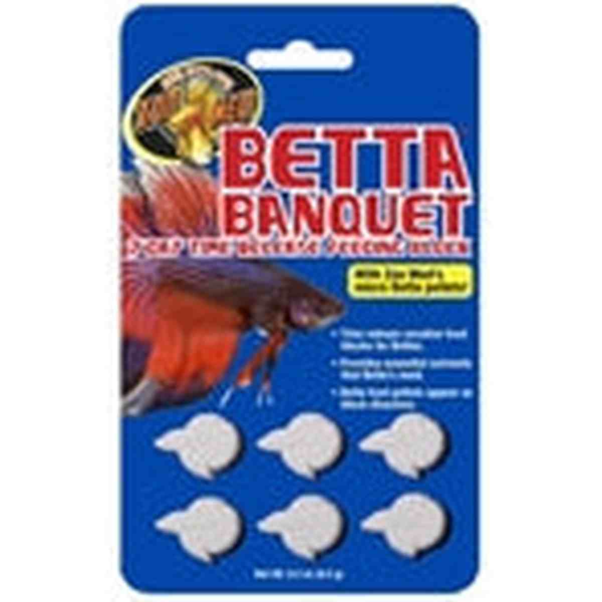 ZooMed Betta Banquet Block 6 Blocks per Card ZooMed