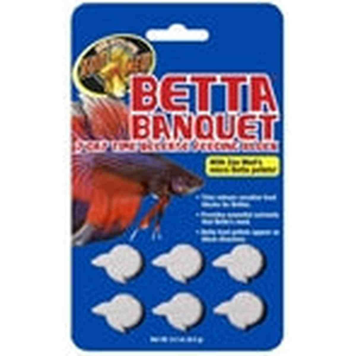 ZooMed Betta Banquet Block 6 Blocks per Card ZooMed