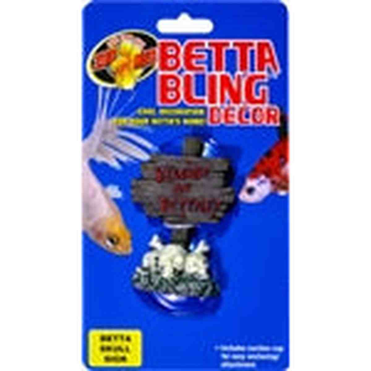 ZooMed Betta Bling - Skull Sign ZooMed