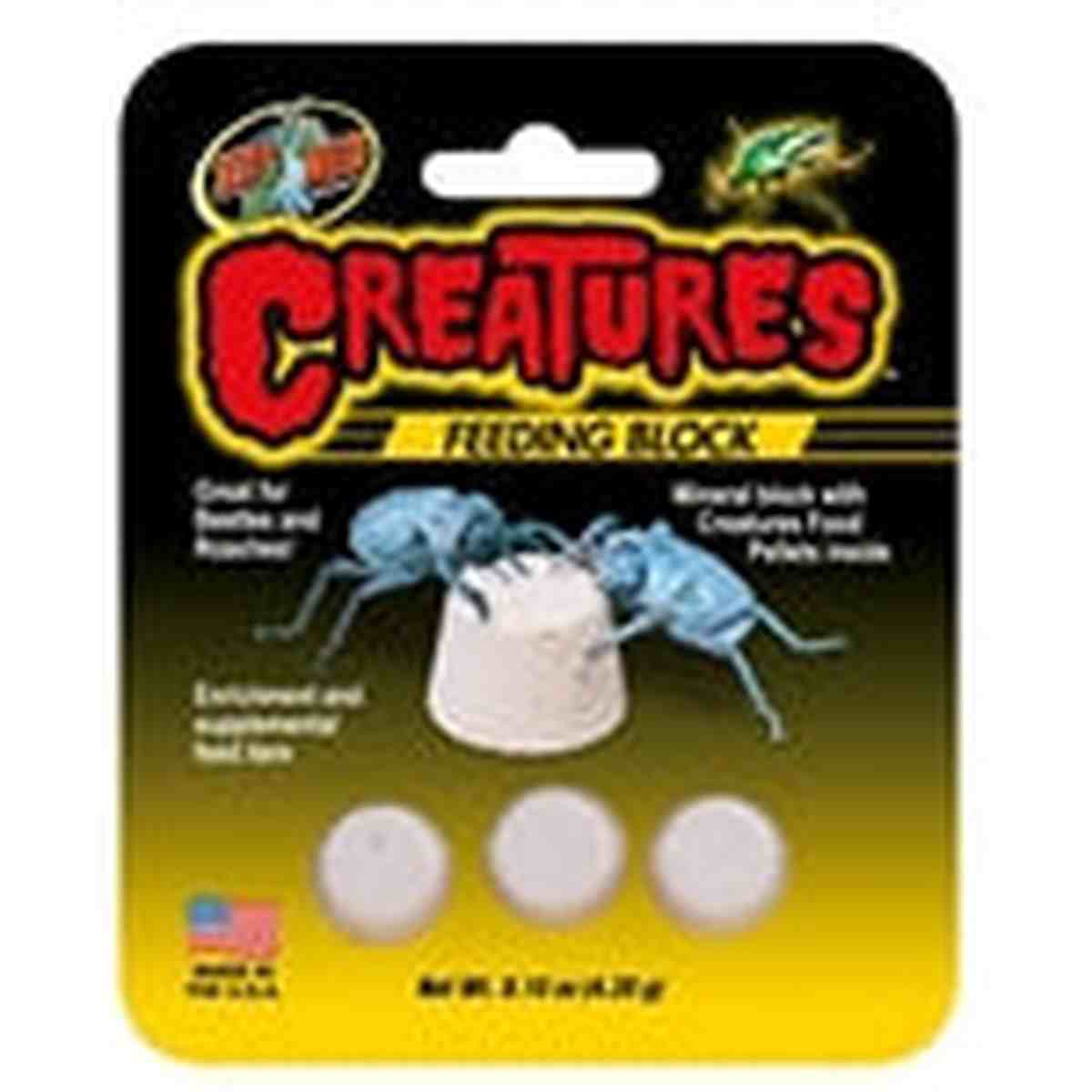 ZooMed Creatures Banquet Block 3pk ZooMed