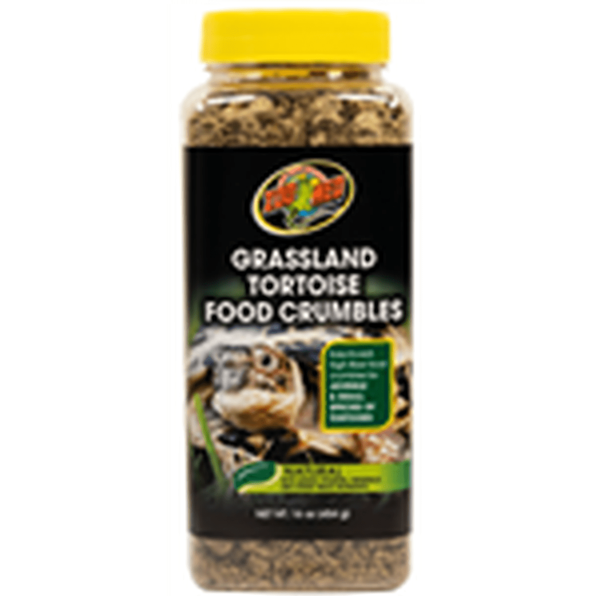 ZooMed Grassland Tortoise Food Crumbles 16oz ZooMed