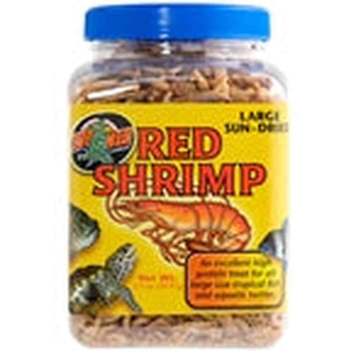 ZooMed Jumbo Red Shrimp Sun Dried 2.5oz ZooMed