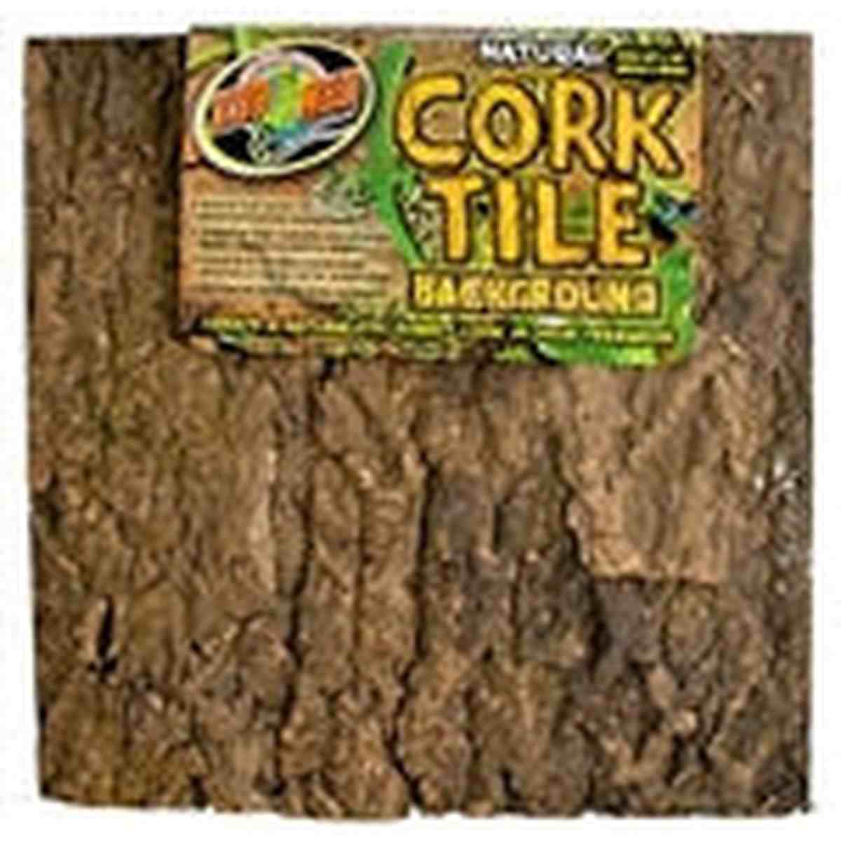 ZooMed Natural Cork Tile Background 18"x18" ZooMed