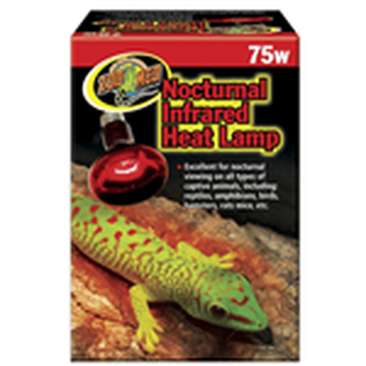 ZooMed Nocturnal Infrared Heat Lamp 75 Watt ZooMed