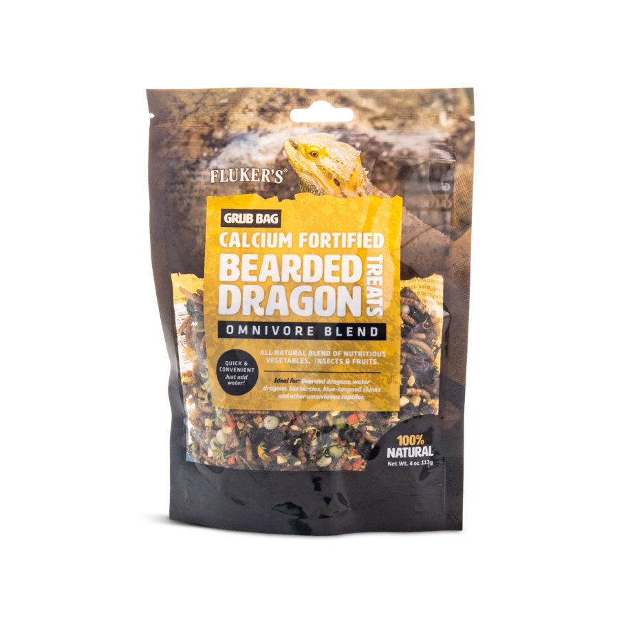 Fluker's Grub Bag Bearded Dragon Omnivore Blend Treats