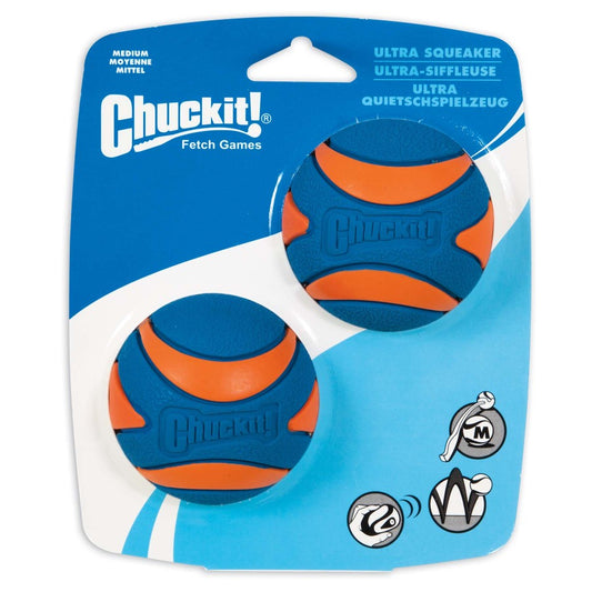 Chuckit! Ultra Squeaker Balls Dog Toy