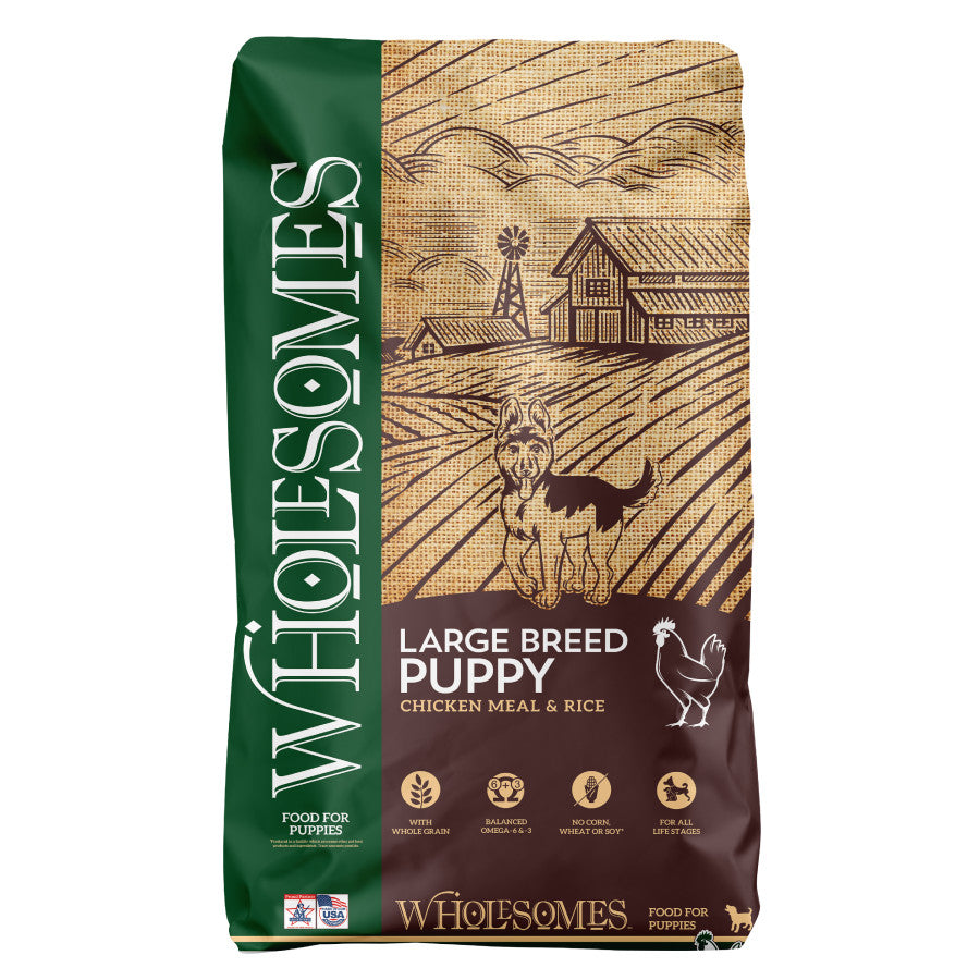 Wholesomes Large Breed Puppy Dry Dog Food