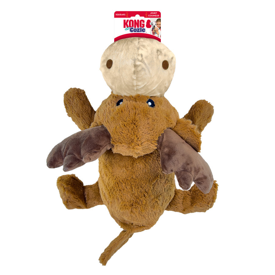 KONG Cozie Marvin Moose Plush Dog Toy