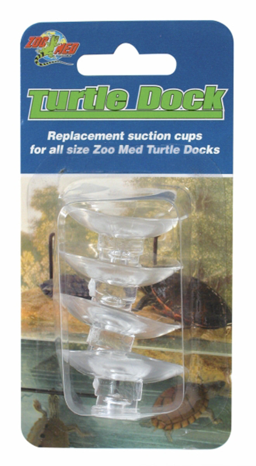 SPECIALS RESOURCES CONTACT US MY ACCOUNT Reptiles Terrarium and Reptile Cage Supplies Basking Platforms Customer View Printable View Zoo Med Turtle Dock Suction Cups Clear Zoo Med Turtle Dock Suction Cups