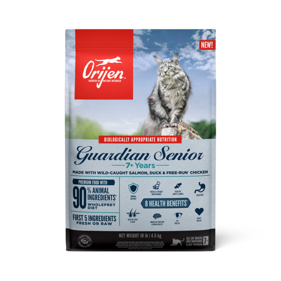 Orijen Guardian Senior 7+ Grain Free Fresh or Raw Dry Cat Food