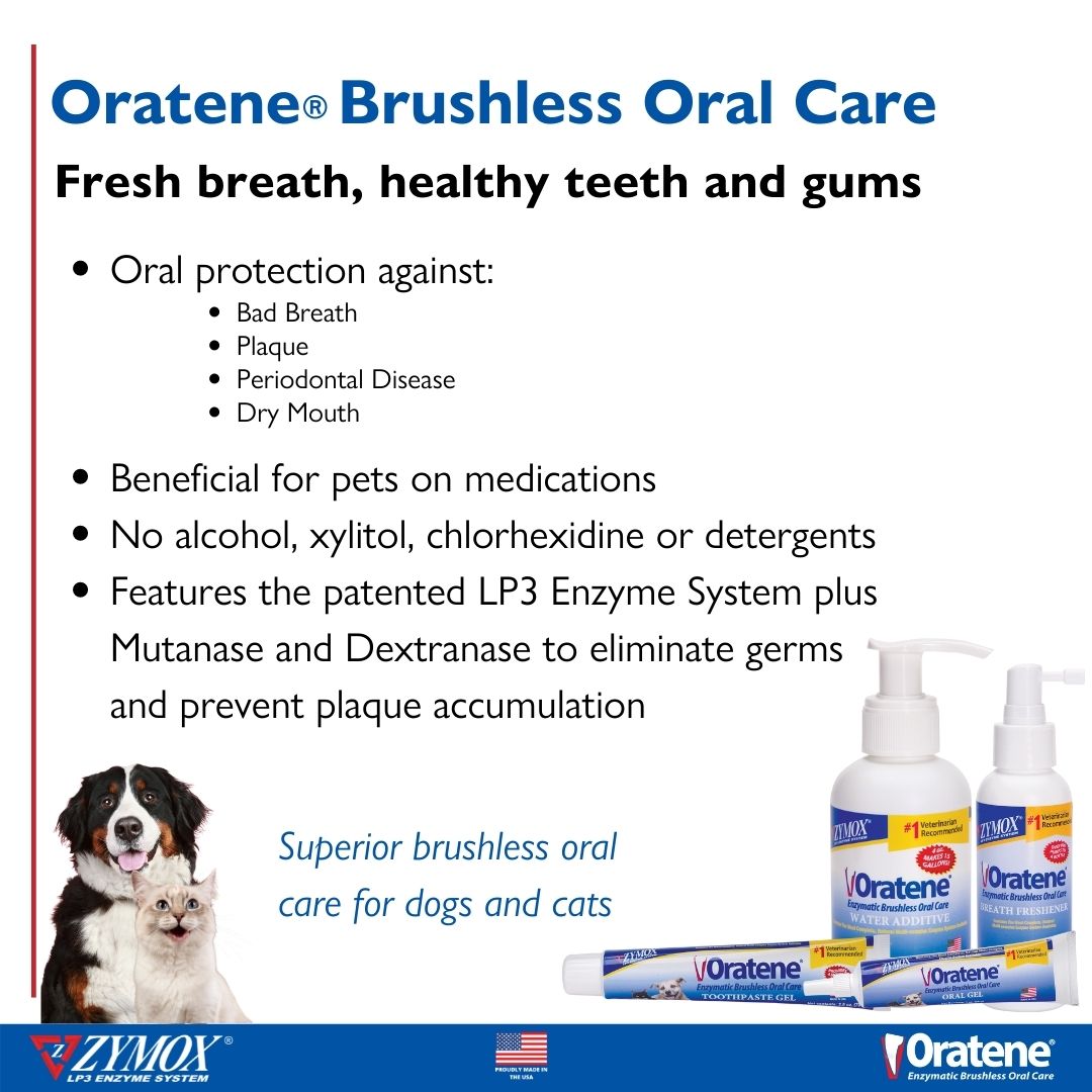 Zymox Brushless Enzymatic Breath Freshener for Dogs ZYMOX