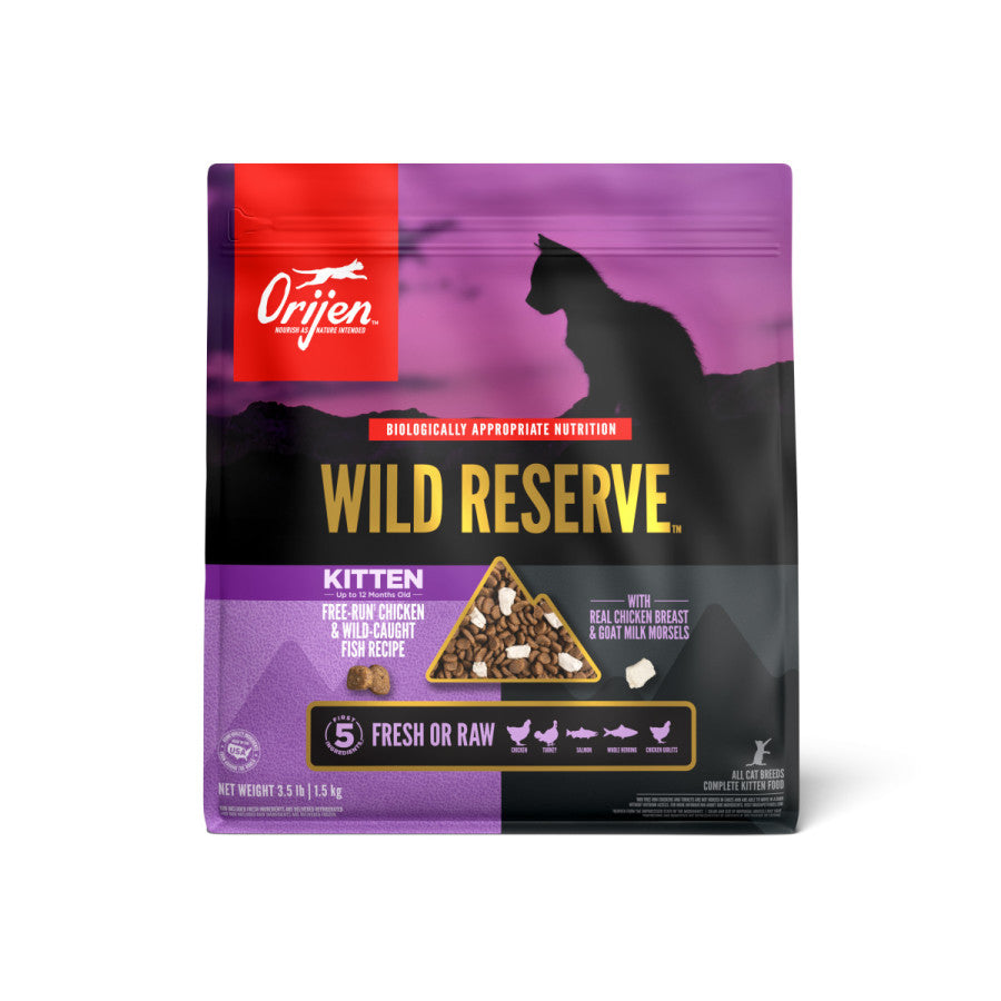 Orijen Wild Reserve Dry Kitten Food