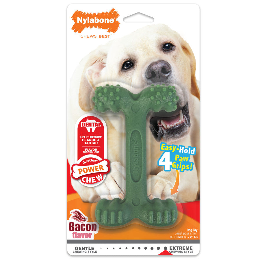 Nylabone Power Chew Easy Hold Bone Dog Chew Toy