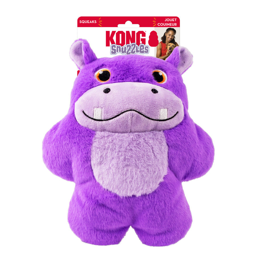 KONG KONG Snuzzles Hippo Dog Toy