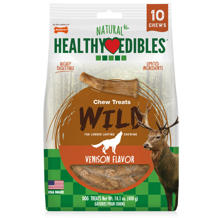 Nylabone Healthy Edibles WILD All-Natural Long Lasting Antler Chew Treats