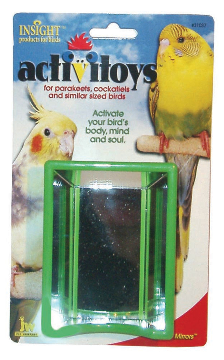 JW Pet ActiviToy Hall of Mirrors Bird Toy