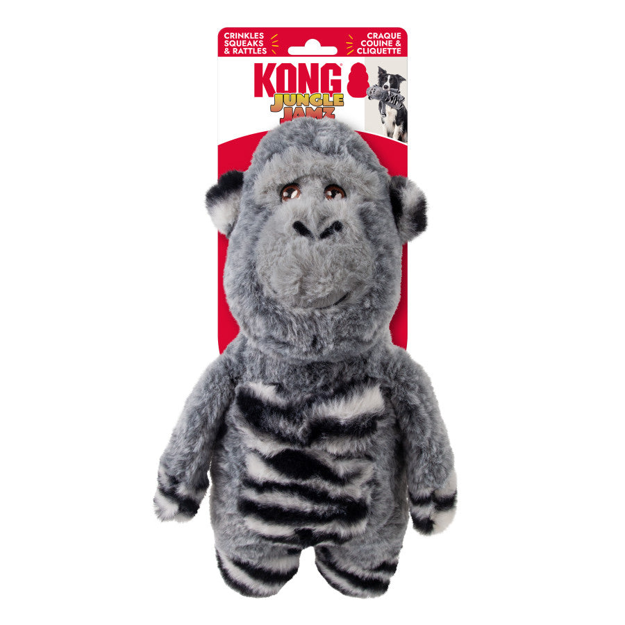 KONG Jungle Jamz Gorilla Dog Toy