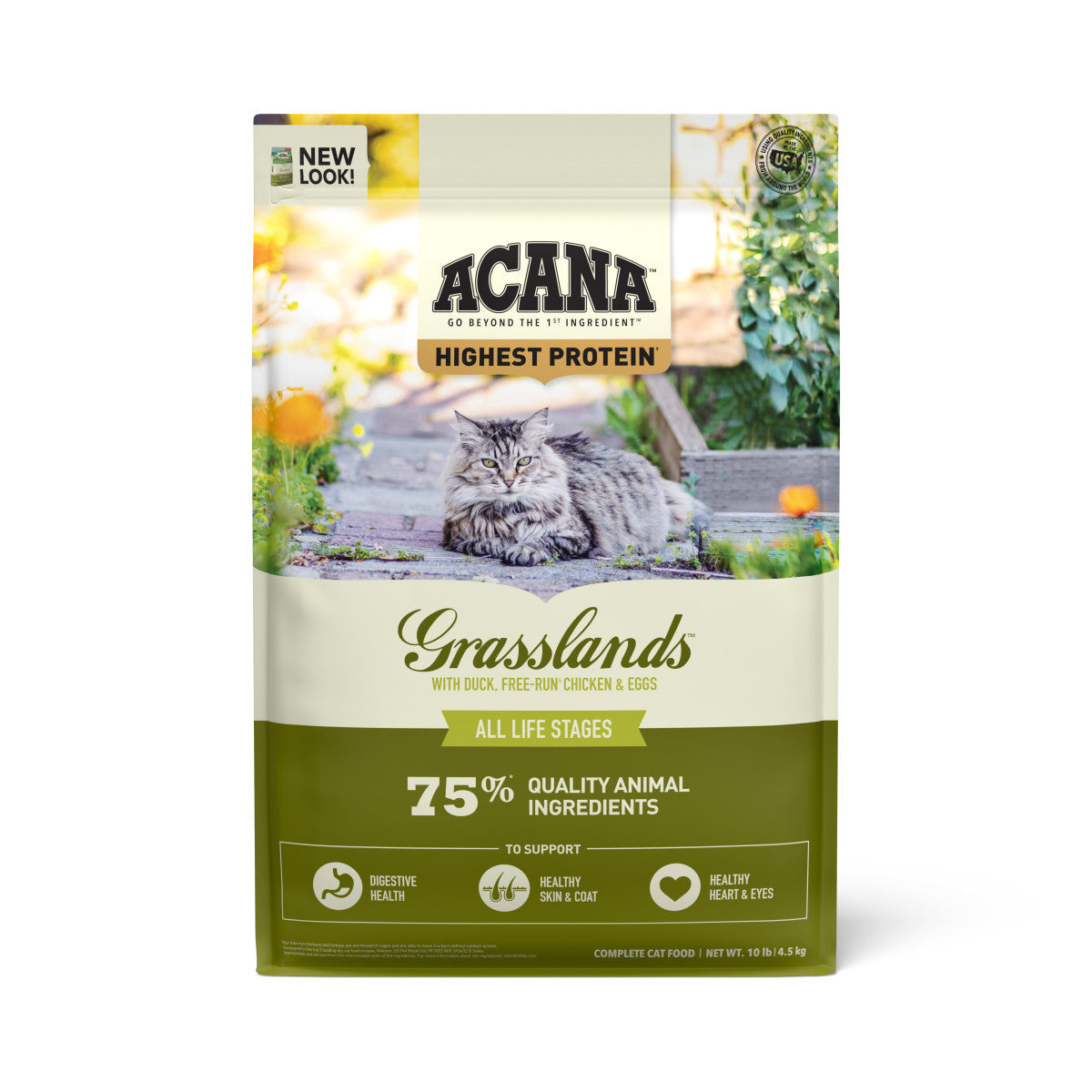 Acana Highest Protein Grassland Dry Cat Food
