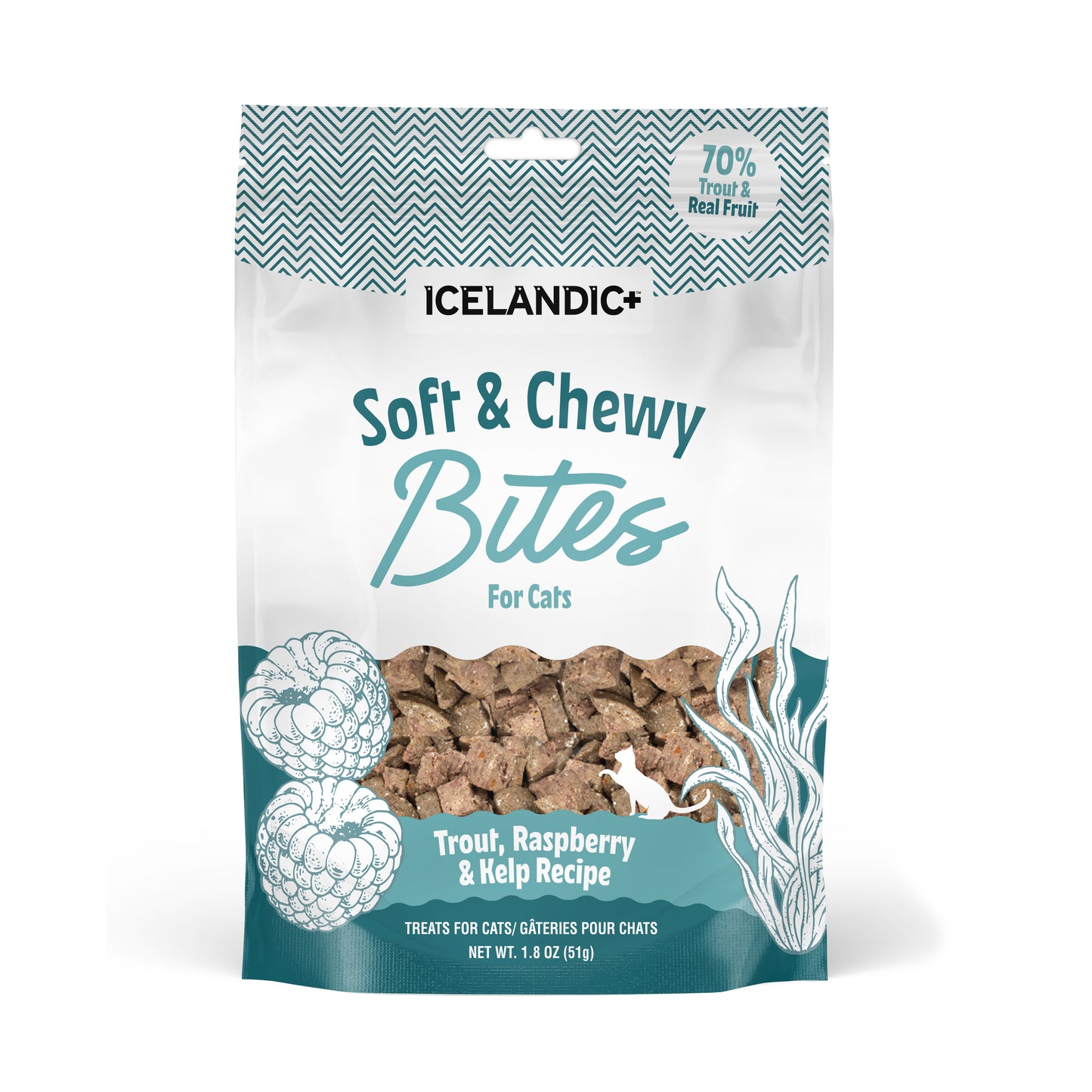 Icelandic+ Soft and Chewy Bites Cat Treats