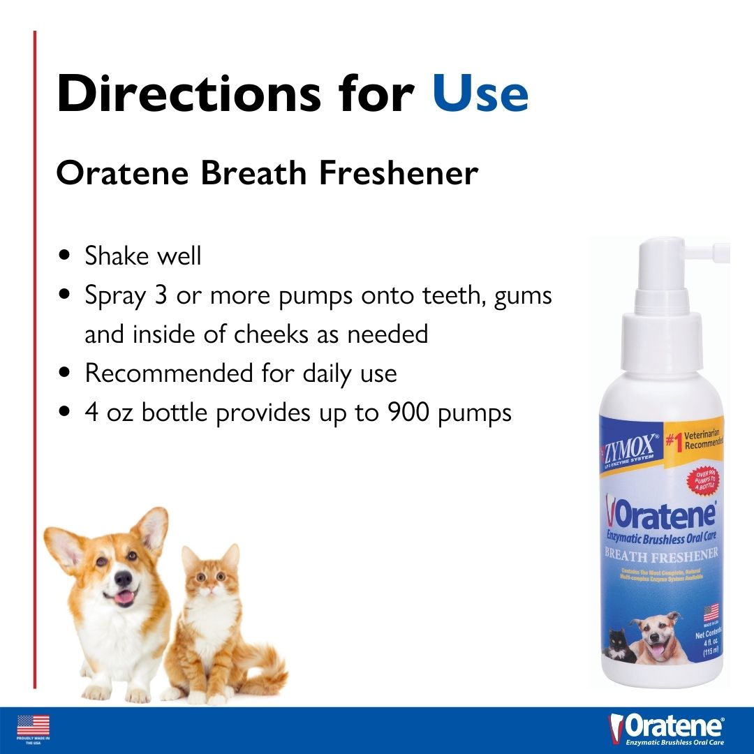 Zymox Brushless Enzymatic Breath Freshener for Dogs ZYMOX