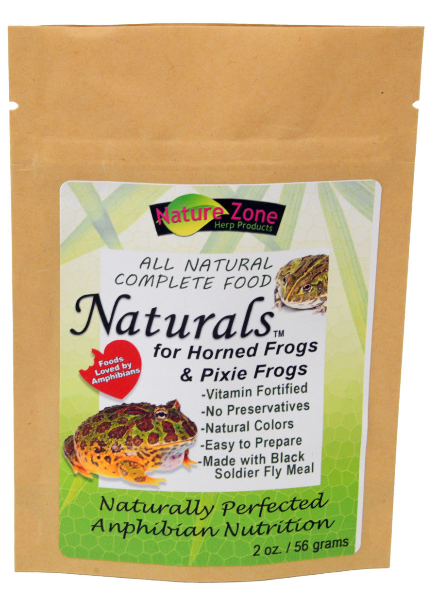 Nature Zone Naturals Horned & Pixie Frogs Food