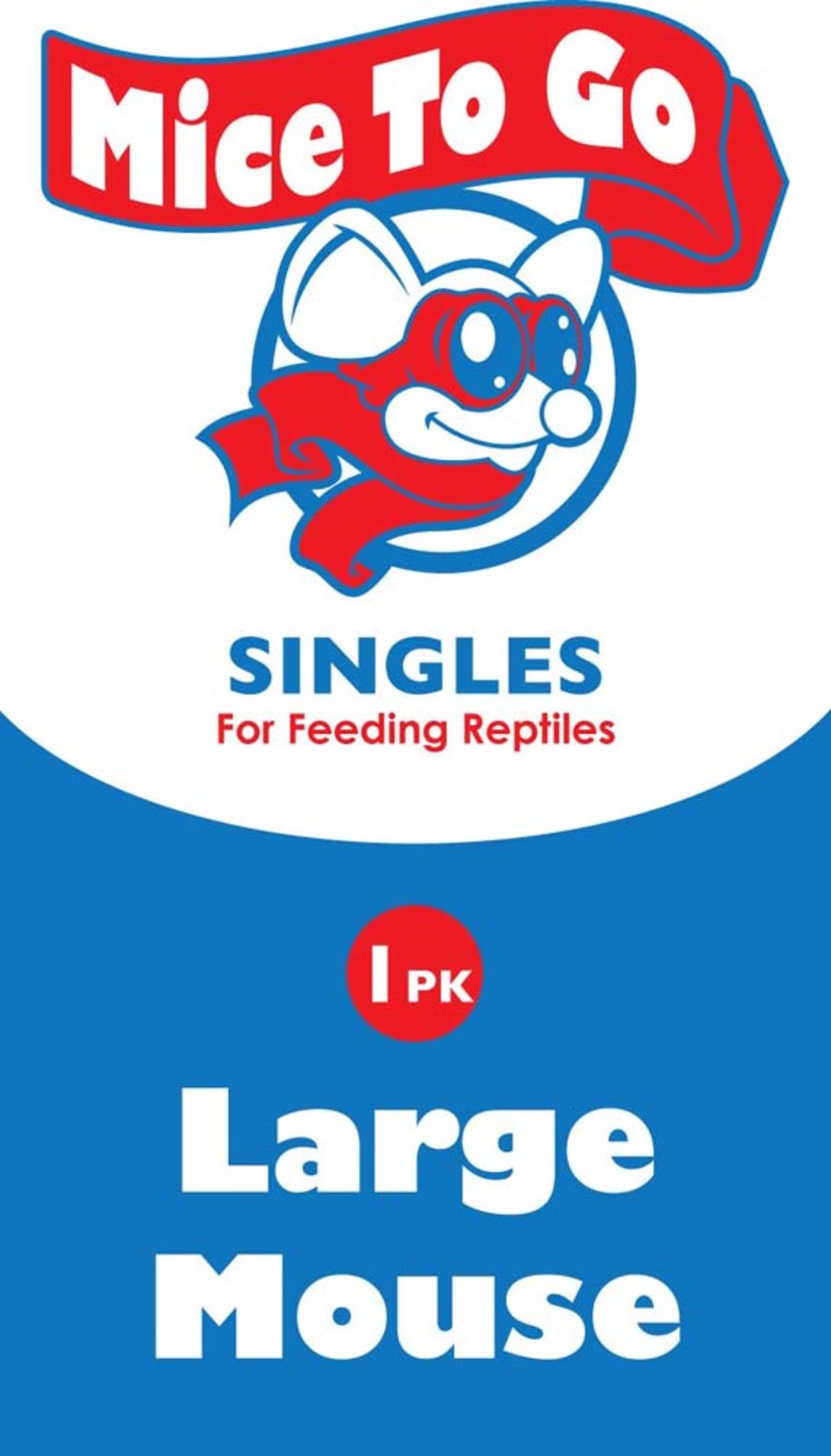 Mice To Go Singles Frozen Large Mouse