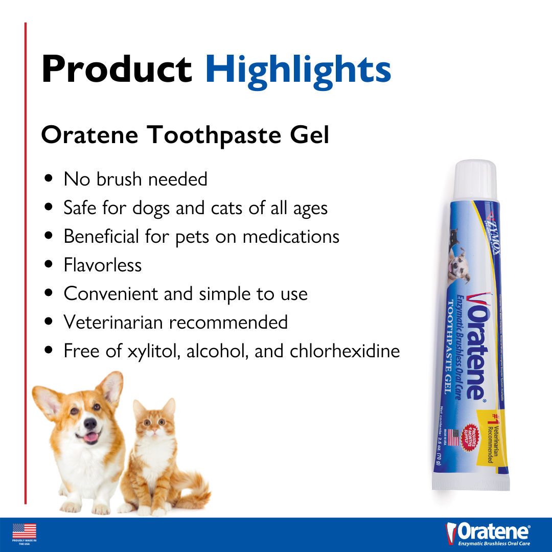 Oratene® Enzymatic Brushless Toothpaste Gel ZYMOX